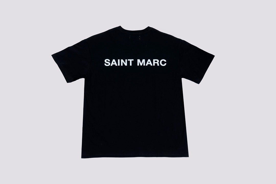Black Basic Saint Marc Core Tee
