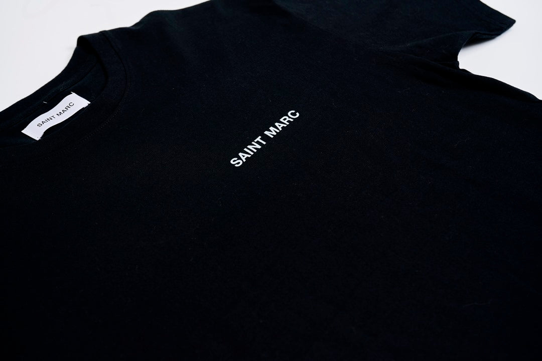 Black Basic Saint Marc Core Tee