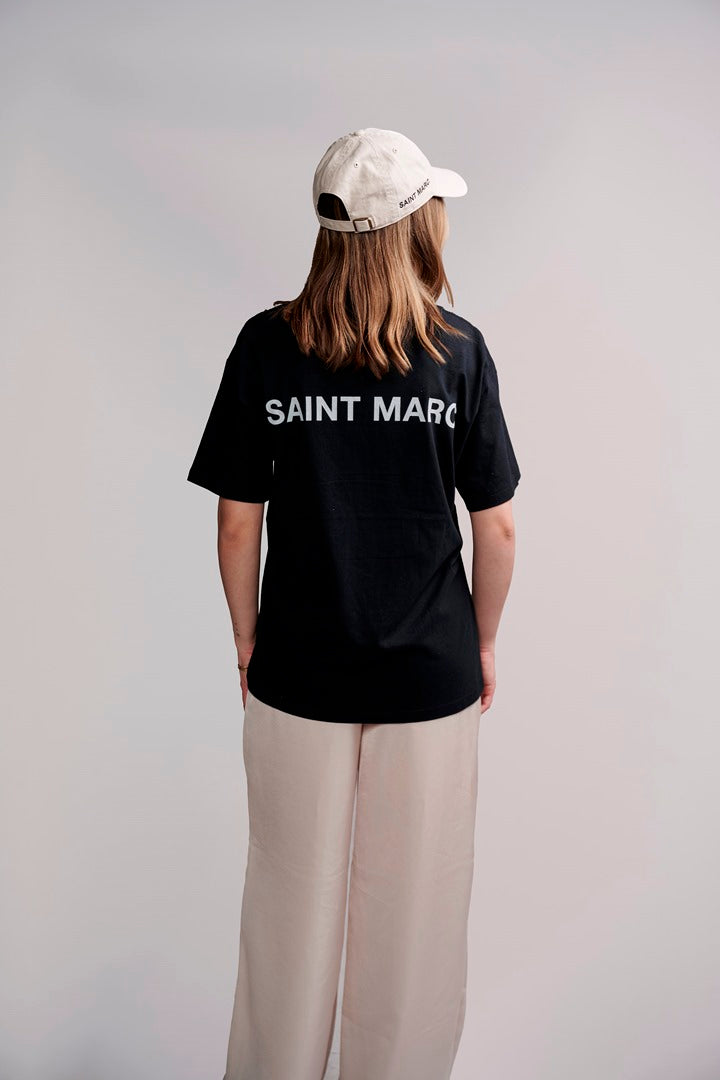 Black Basic Saint Marc Core Tee