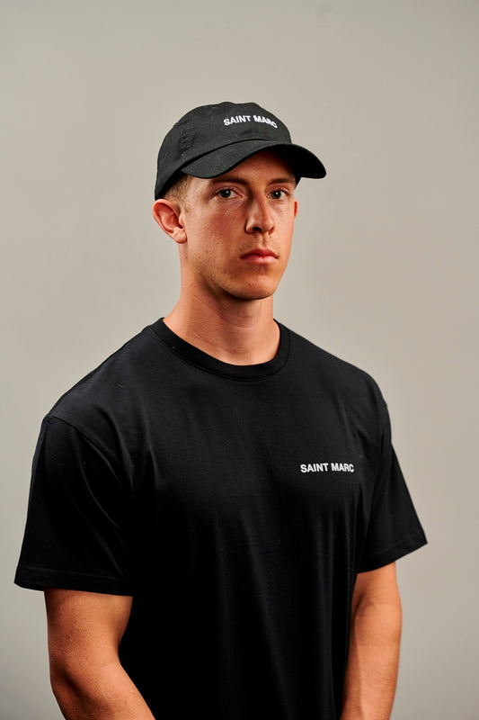 Black Basic Saint Marc Core Tee