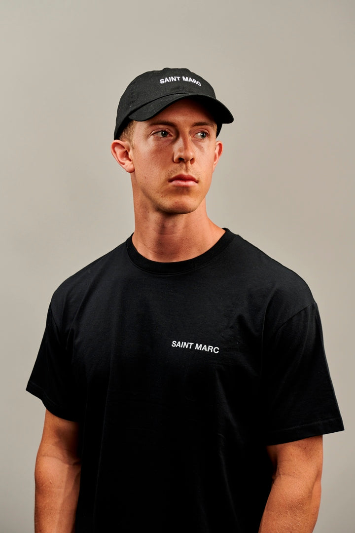 Black Basic Saint Marc Core Tee