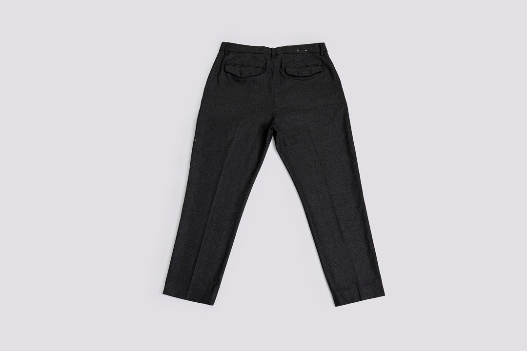 Charcoal Gray Slim Dress Pants