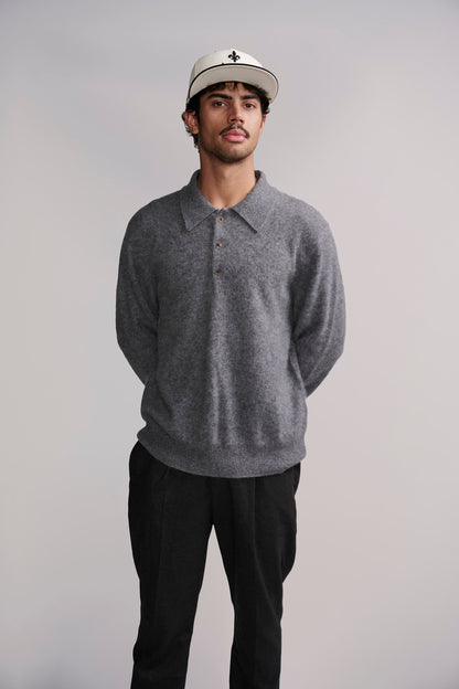 Charcoal Gray Slim Dress Pants