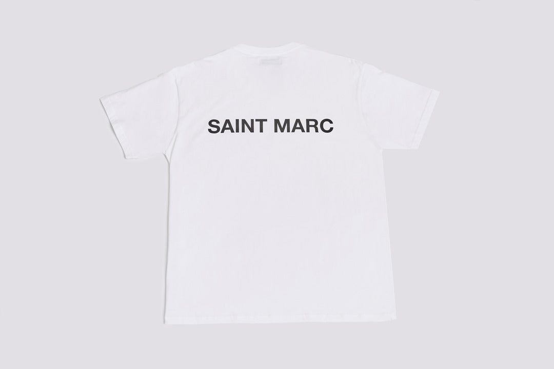 White Basic Saint Marc Core Tee