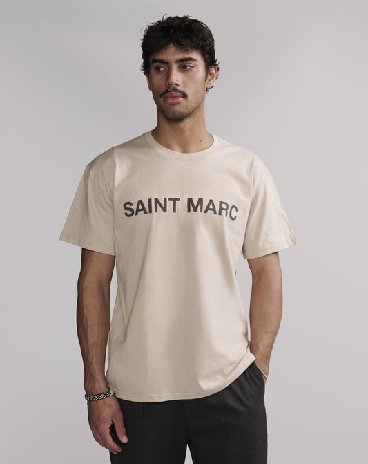 Tan Basic Saint Marc Core Tee
